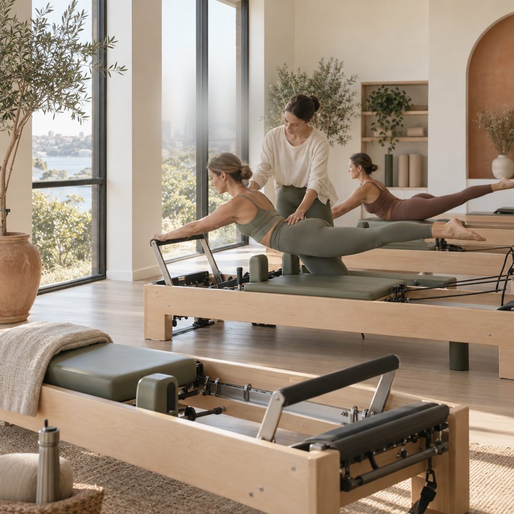 Clinical Pilates reformer class