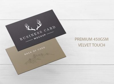 Business Cards Soft Touch