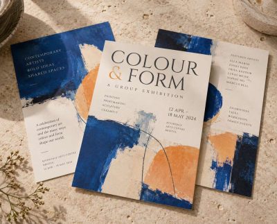 250gsm Flyers - Same Day Local Pickup