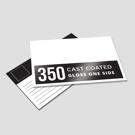 350gsm Cast Coated Artboard Gloss One Side