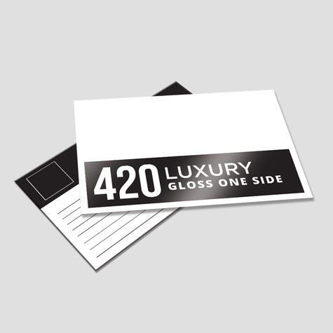 Luxury 420gsm Gloss One Side