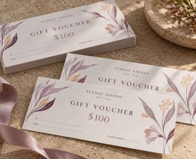 Gift Vouchers Linen Uncoated - Same Day Local Pickup