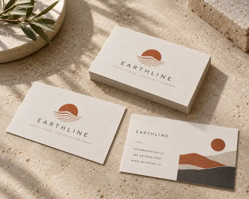 290gsm Natural Board Business Cards | Northside Print