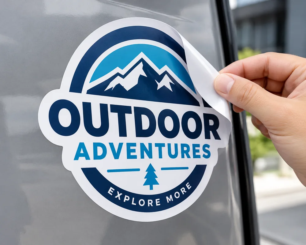 Hi-Tack vinyl Stickers