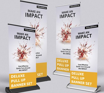 Deluxe Pull-Up Banner